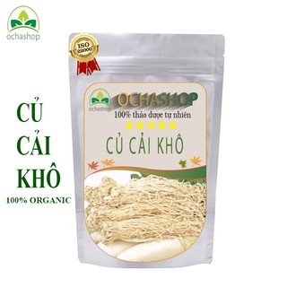 Củ cải trắng sấy khô ochashop thực phẩm chay giòn, ngon
