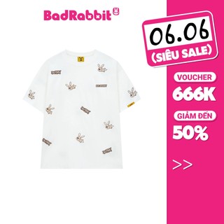 Áo Thun Unisex Bad Rabbit WHITE SUGAR RABBIT TEE 100% Cotton - Local Brand Chính Hãng