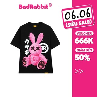 Áo Thun Unisex Bad Rabbit PINK RABBIT TEE 100% Cotton - Local Brand Chính Hãng