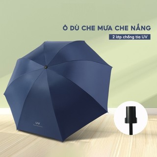Ô dù gấp gọn che mưa, che nắng chống tia UV