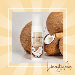 Gel rửa mặt tạo bọt Eveline Rich Coconut tinh dầu dừa 150ml