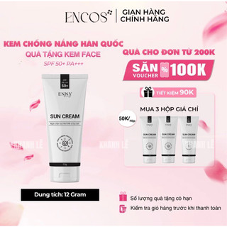 Kem Chống Nắng ENNY Nhập Khẩu Hàn Quốc Minisize 12ML