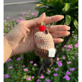 [ Hàng sẵn] Móc khoá CABYBARA len handmade siêu cute