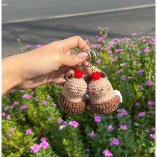 [ Hàng sẵn] Móc khoá CABYBARA len handmade siêu cute