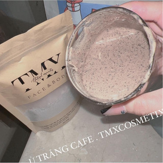 Bột ủ trắng cafe, tẩy tế bào chết 50gr/100gr