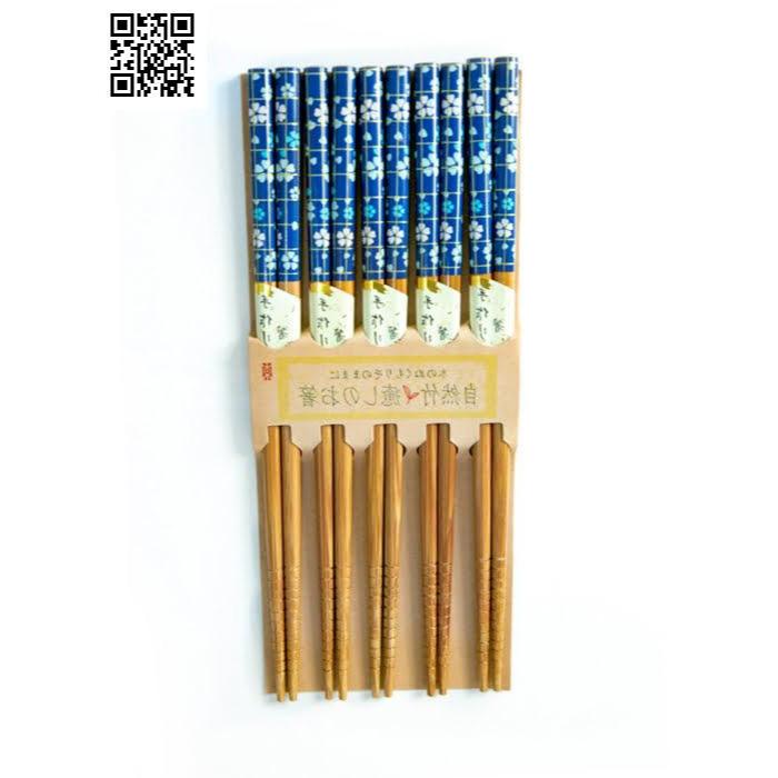 Đũa Tre Nhật Bản Vỉ 5 Đôi Kokusai
