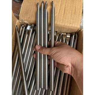 Móc lốp loại nhám chống trơn xe máy inox 304, Móc lốp phi 12mm, Dài 28cm Cao Cấp