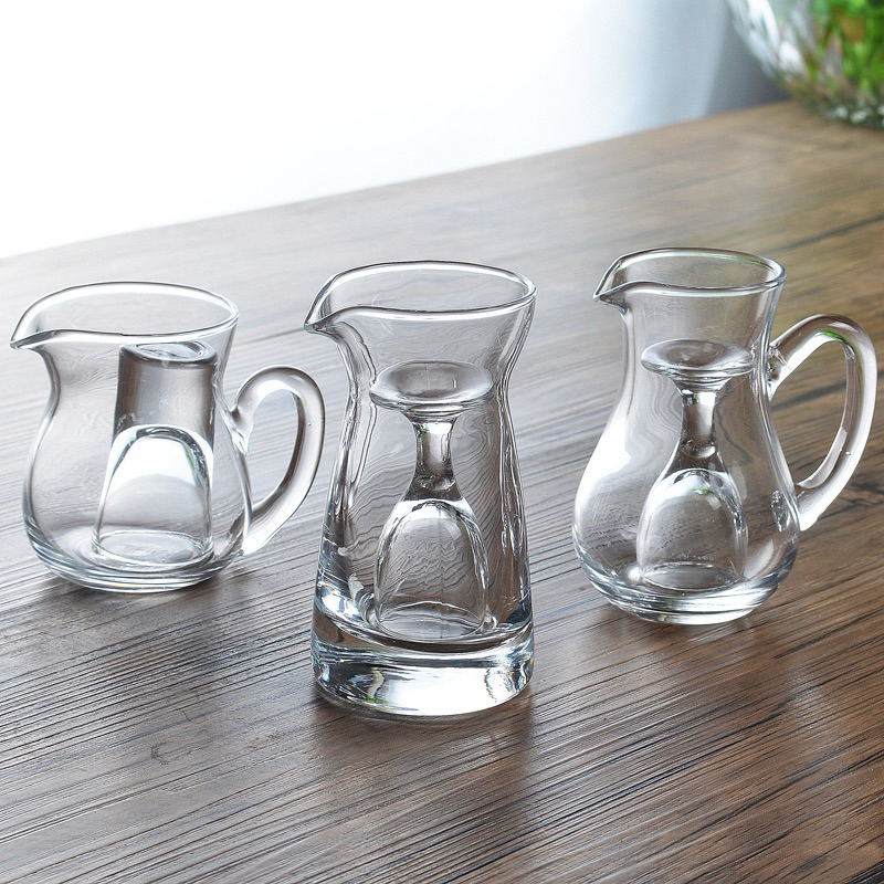 [MỚI 100ML Chia vạch]Bình Rót Quai Cầm Thuỷ Tinh Cao Cấp 100ml-300ml