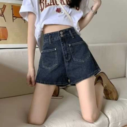 Quần Short Nữ Mùa Hè Mỏng Thiết Kế Cảm Giác Kích Thước Lớn Chân Rộng Ôm Hơn Nhìn Cao Cấp Chữ a Quần Nóng Q55 | BigBuy360 - bigbuy360.vn