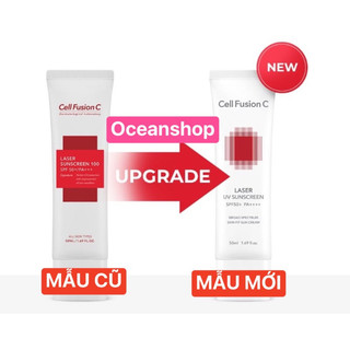 Kem chống nắng Cell Fusion Laser Sunscreen 100 SPF50+ PA+++ (màu đỏ) về hàng SALE