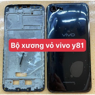 Bộ vỏ + xương+ khay sim điện thoại vivo y81