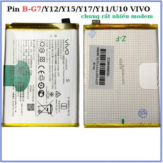 Pin vivo b-g7/y12/y15/y17/y11/u10,mới