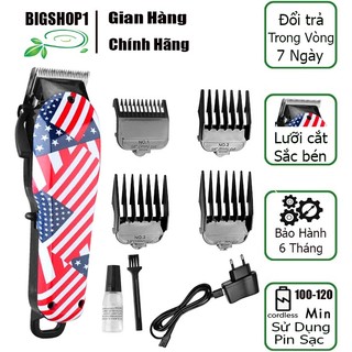 Tông đơ cắt tóc kemei 830 tặng kèm bộ phụ kiện - Hàng Nhập Khẩu
