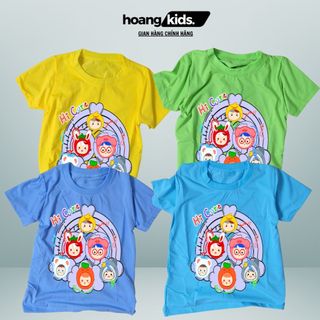 Áo Hero Team Hi Cutie Simmy Sammy Phong Cận Timmy Siro Mr Vịt Kamui cho bé trai bé gái Hoangkids từ 12kg đến 42 kg