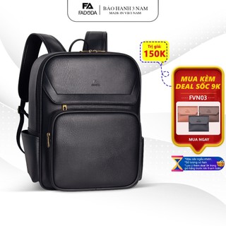 Balo da công sở đựng các dòng laptop unisex Fadoda FBA21
