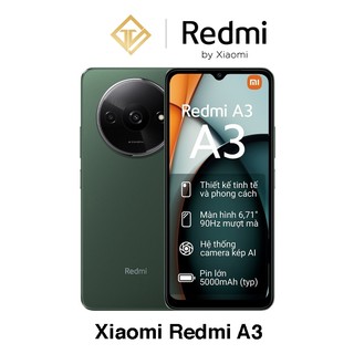 Điện thoại xiaomi redmi a3 màn hình 6.71 inch , pin 5000mah - hàng chính hãng