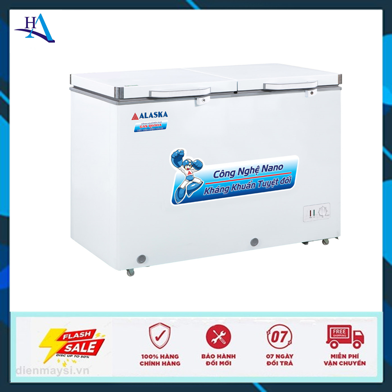 Tủ Đông/Mát ALASKA 550 Lít BCD-5568N (Miễn phí giao tại HCM-ngoài tỉnh liên hệ shop)