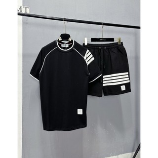 Áo khoác bomber phối da vai nam nữ-áo bomber phong cách hàn quốc