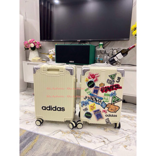 Vali kéo STICKER TRẮNG SỮA Size 22(AUTHENTIC 100%)