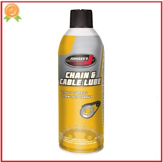 Chai xịt dưỡng sên xe máy Johnsen Chain Lube 284g