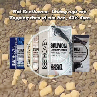 Hạt beethoven siêu topping 1.5kg, không độn ngũ cốc cho mèo