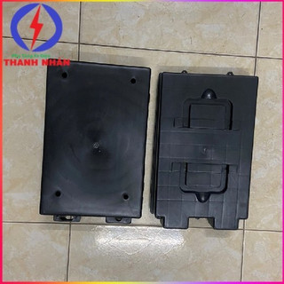 Hộp đựng bình accquy dành cho xe đạp điện M133, bò, hộp 4 bình ắc quy nhỏ 12ah có nắp đậy và tay xách