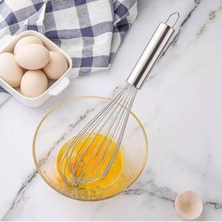 Phới đánh trứng inox/lò xo 22cm - 28cm | Merit Cake Shop
