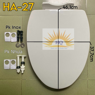 Nắp bồn cầu rơi êm cao cấp - Nắp bàn cầu HA27