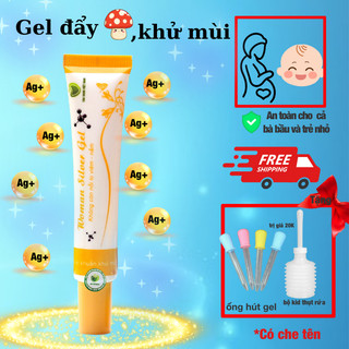 Gel đẩy /\/ấm, /\/gứa vùng chữ Y -Gel nano bạc Táo Xanh VN (tặng quà - che tên)