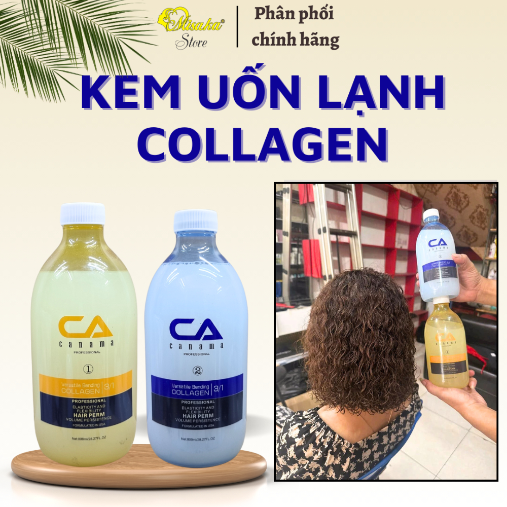 Thuốc uốn lạnh dạng gel Canama ( CA ) , dập uốn - 800ml x 2