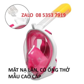 Mặt nạ lặn đi bơi, đi biển sang chảnh mẫu cao cấp, có ống thở