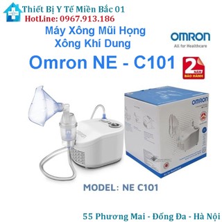 Máy xông khí dung,xông mũi họng omron ne-c101 bh 2 năm