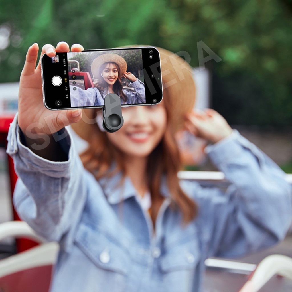 Gương phía sau Gương selfie kẹp điện thoại chụp ảnh Gương trang điểm tiện lợi | BigBuy360 - bigbuy360.vn