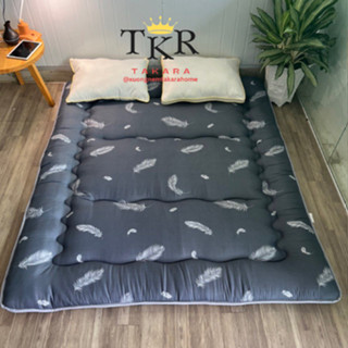 Nệm xuất Nhật TAKARA, nệm bông xuất Nhật trải sàn cao cấp dày 8cm không bị xẹp size 1mx2m,1m2x2m,1m4x2m,1m6x2m,1m8x2m