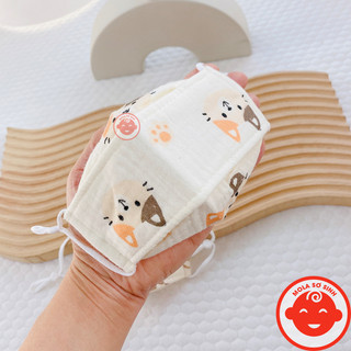 Khẩu trang xô MUSLIN cho bé
