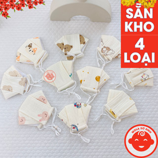  Khẩu trang xô MUSLIN cho bé 