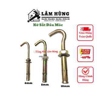 ✅ nở sắt móc - nở sắt đầu móc - bulong móc - tắc kê nở móc: hàng đẹp chất lượng tốt