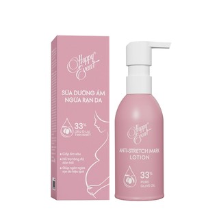 ✅ [CHÍNH HÃNG] Happy Event - Sữa chống rạn da cho mẹ bầu