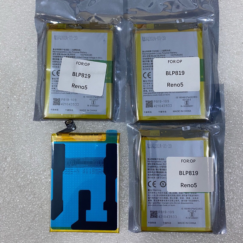 Pin BLP 819 Oppo Reno 5 Zin