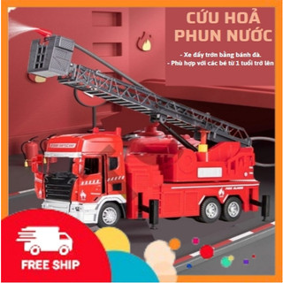 Nhiều mẫu xe đồ chơi, xe cứu hỏa, xe bồn nước ,có đèn và nhạc ,có thể phun nước, đồ chơi trẻ em