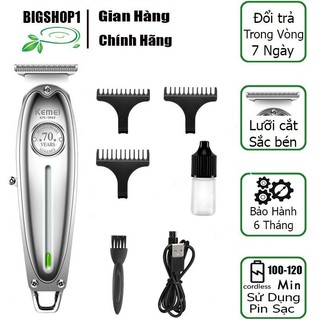 Tông đơ bấm viền mài chuốt Kemei KM-1949 vỏ nhôm nguyên khối pin LITHIUM 1400mah-hãng phân phối