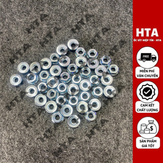 Tán 6 ly - 8 ly có long đền chống trượt ren thông dụng - ốc tán 6 ly có long đền - ốc vít hiệp tín hta