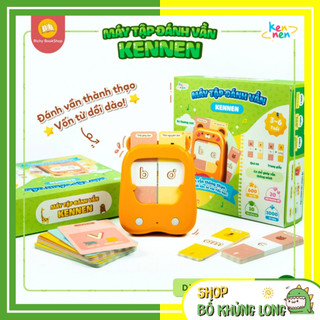 Máy tập đánh vần tiếng việt cho bé chính hãng kennen đánh vần thông thạo vốn từ dồi dào - bố khủng long