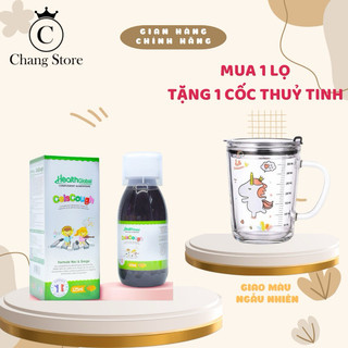 [TẶNG CỐC THUỶ TINH] Siro ho Celcough hỗ trợ cho bé