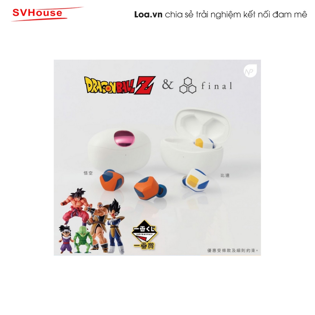Tai nghe true wireless Final Audio Dragon Ball  - Limited Edition thương hiệu Audio Nhật Bản. | BigBuy360 - bigbuy360.vn