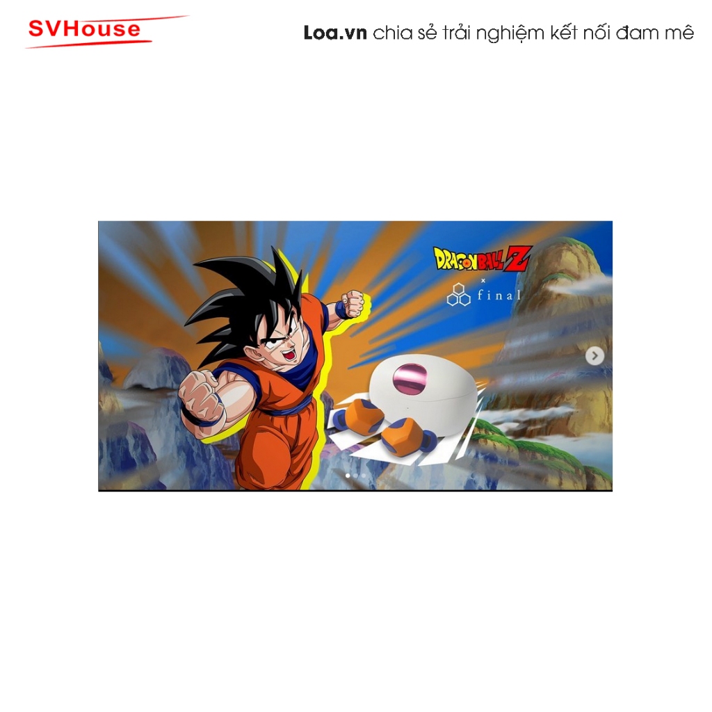 Tai nghe true wireless Final Audio Dragon Ball  - Limited Edition thương hiệu Audio Nhật Bản. | BigBuy360 - bigbuy360.vn