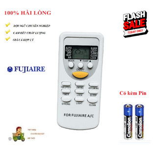 Remote Điều khiển điều hòa Fujiaire - Fujiaire FW FT AI FJW Hàng tốt TẶNG KÈM PIN