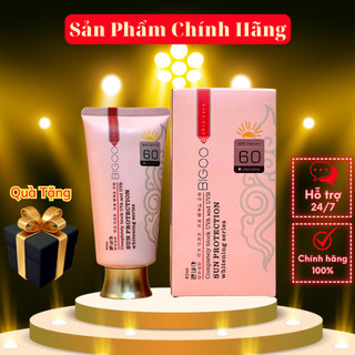 Kem chống nắng bigoo spf60 80ml hàn quốc - hàng chính hãng - qnm