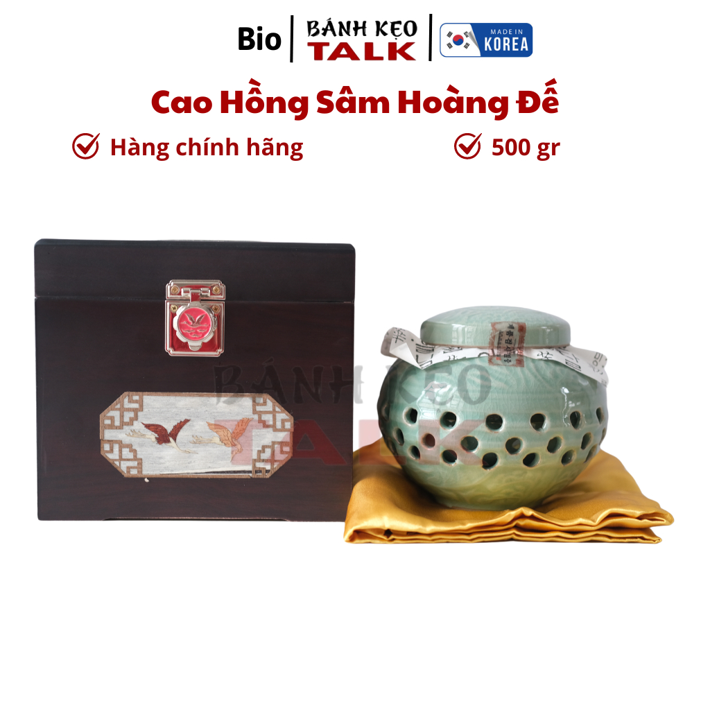 CAO HỒNG SÂM HOÀNG ĐẾ BIO-SCIENCE 1000g