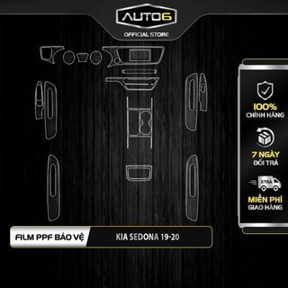 KIA SEDONA 2014-2020: Film PPF bảo vệ FULL nội thất -AUTO6- chống xước, che mờ đi các vết xước cũ hiệu quả
